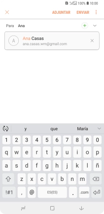 Pulsa el contacto deseado.