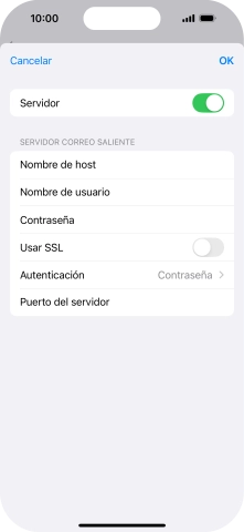 Pulsa el indicador junto a 