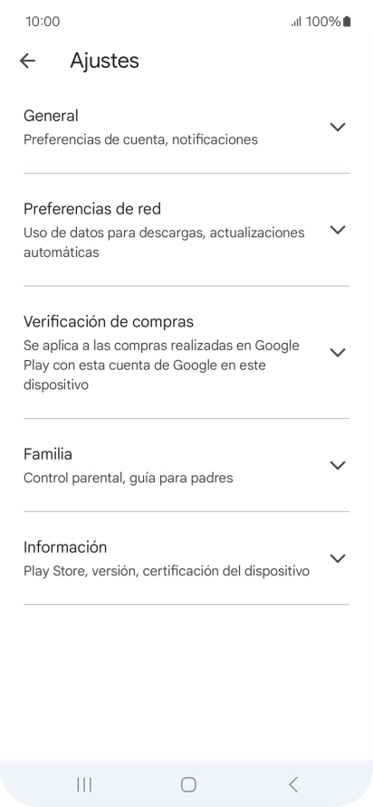 Pulsa Preferencias de red.