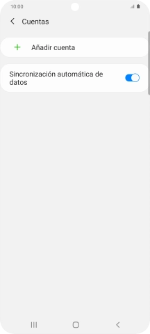 Pulsa Añadir cuenta.