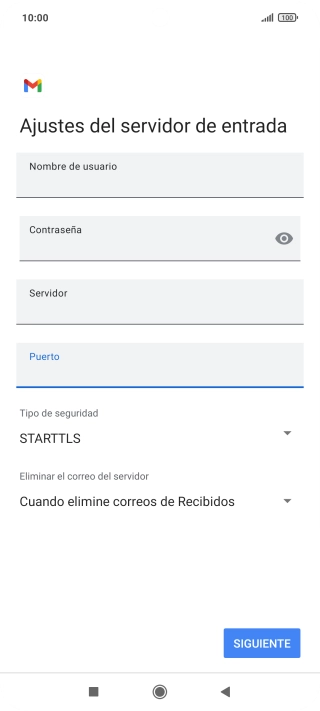 Pulsa la lista desplegable bajo 