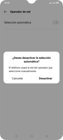 Pulsa Desactivar.