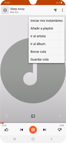 Pulsa Añadir a playlist.