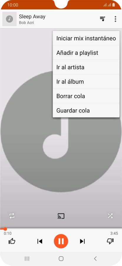 Pulsa Añadir a playlist.
