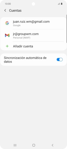 Pulsa la tecla de inicio para terminar y regresar a la pantalla de inicio.