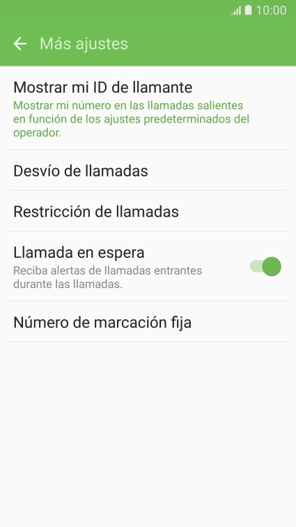 Pulsa la tecla de inicio para terminar y regresar a la pantalla de inicio.