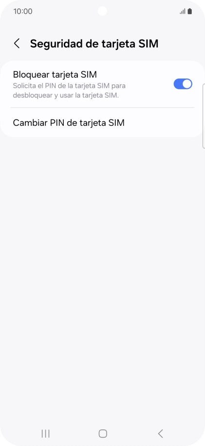 Pulsa el indicador junto a 