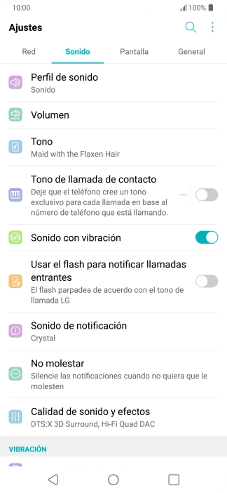 Pulsa la tecla de inicio para terminar y regresar a la pantalla de inicio.