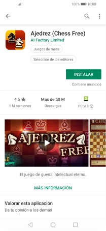 Pulsa INSTALAR y sigue las indicaciones de la pantalla para instalar la app.