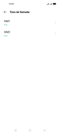 Pulsa la tarjeta SIM deseada.