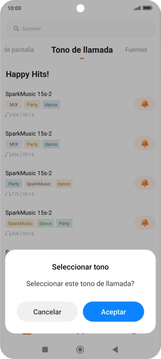 Pulsa Aceptar.
