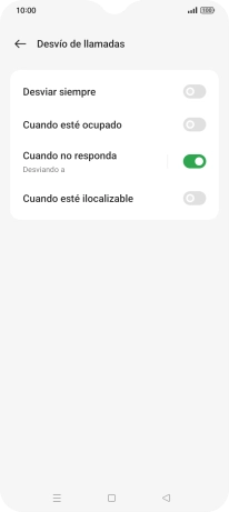 Pulsa la tecla de inicio para terminar y regresar a la pantalla de inicio.
