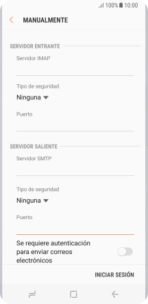 Pulsa INICIAR SESIÓN.