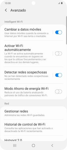 Pulsa el indicador junto a 