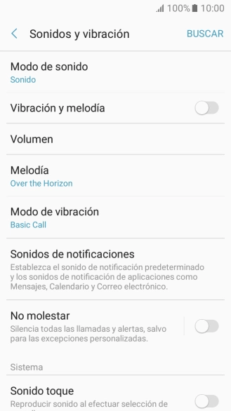 Pulsa Melodía.