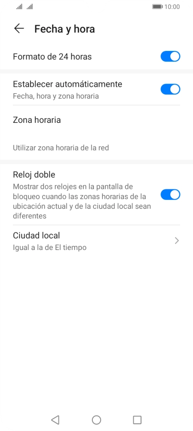 Pulsa la tecla de inicio para terminar y regresar a la pantalla de inicio.