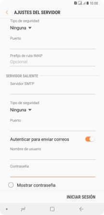 Pulsa INICIAR SESIÓN.