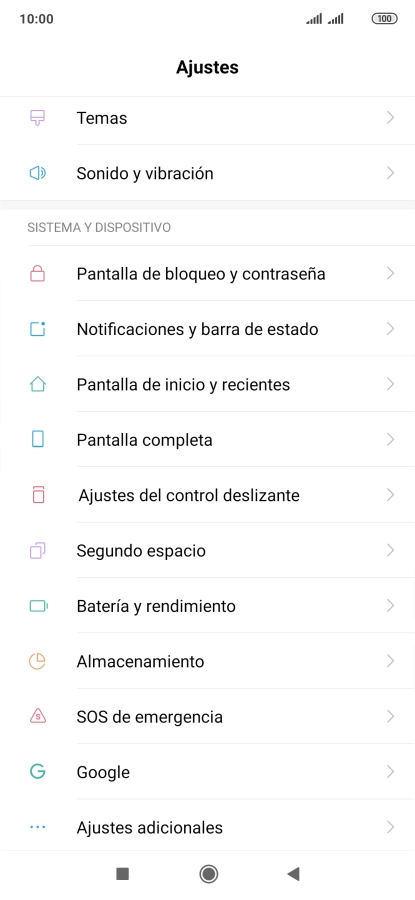 Pulsa Pantalla de bloqueo y contraseña.