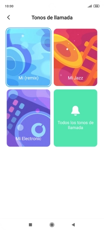 Pulsa Todos los tonos de llamada.