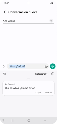 Pulsa Insertar.