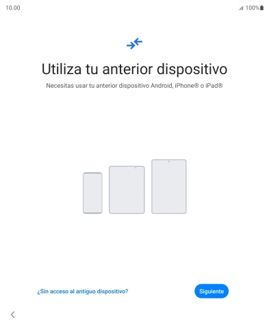 Pulsa Siguiente.