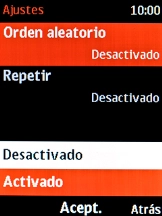 Selecciona el ajuste deseado.