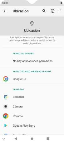 Pulsa la app deseada.