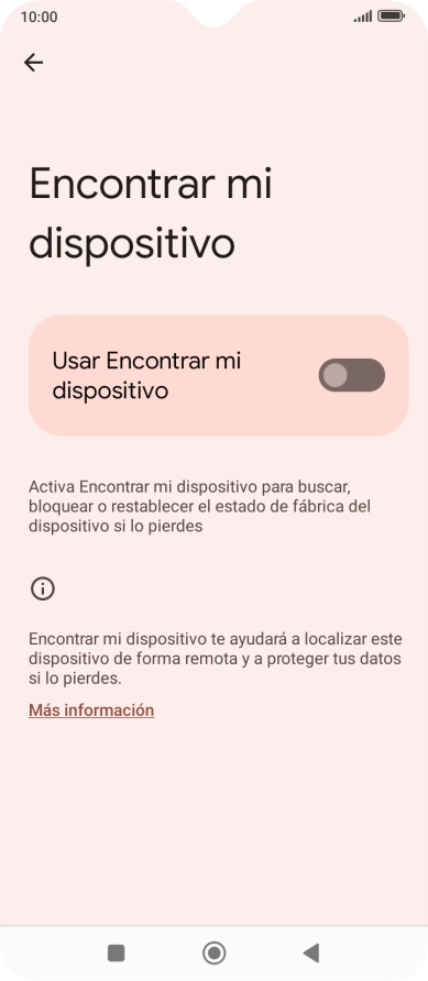 Pulsa el indicador junto a 