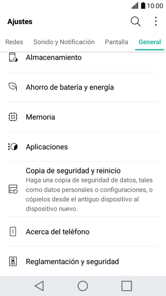 Pulsa Acerca del teléfono.