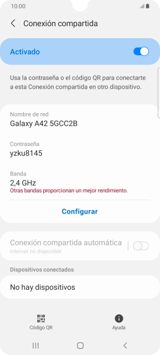 Pulsa la tecla de inicio para terminar y regresar a la pantalla de inicio.