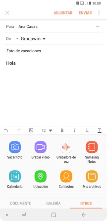 Pulsa Mis archivos y desplázate a la carpeta deseada.