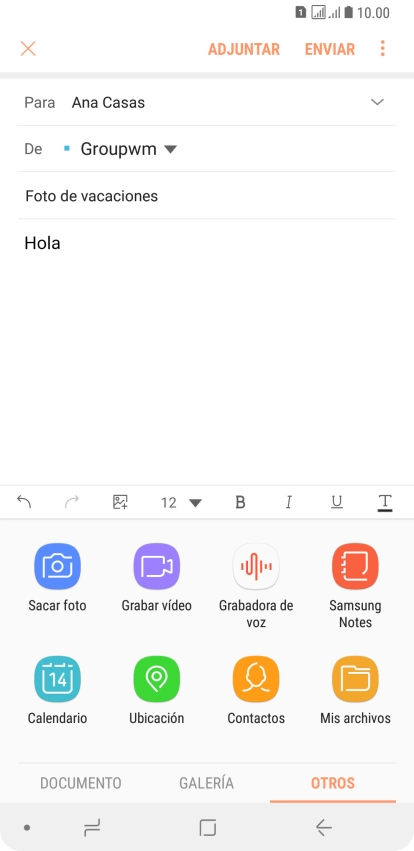 Pulsa Mis archivos y desplázate a la carpeta deseada.