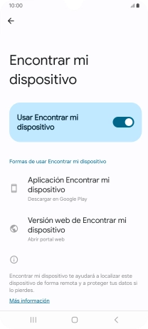 Pulsa la tecla de inicio para terminar y regresar a la pantalla de inicio.
