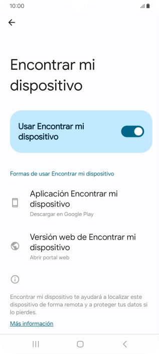 Pulsa la tecla de inicio para terminar y regresar a la pantalla de inicio.
