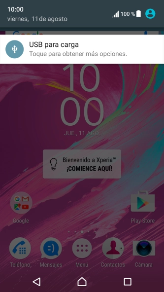 Pulsa el icono de conexiones.