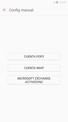 Pulsa CUENTA POP3.