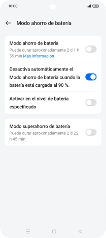 Pulsa el indicador junto a 