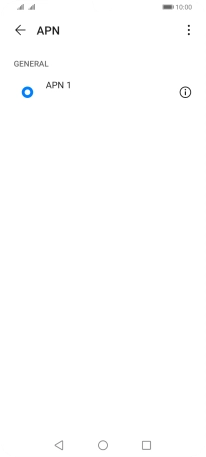 Pulsa el icono de menú.