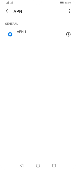 Pulsa el icono de menú.