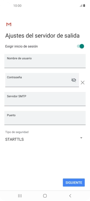 Pulsa el indicador junto a 