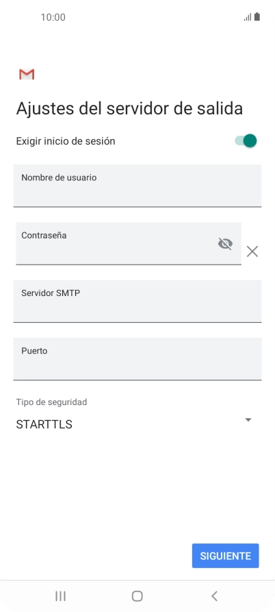 Pulsa el indicador junto a 