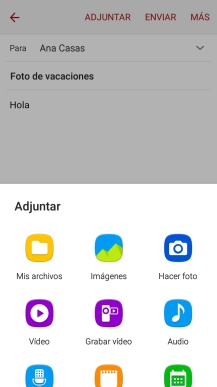 Pulsa Mis archivos y desplázate a la carpeta deseada.