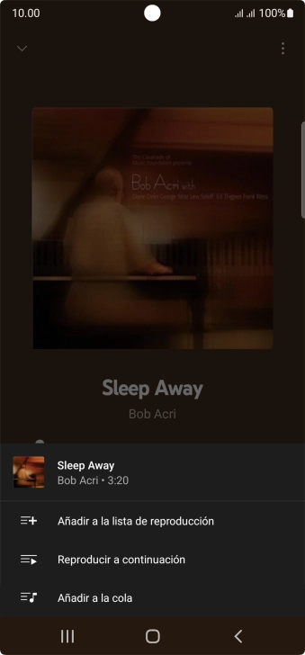 Pulsa Añadir a la lista de reproducción.