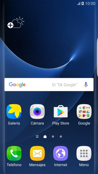 Cuando el icono de carga de batería aparece en la pantalla, el teléfono se está cargando.