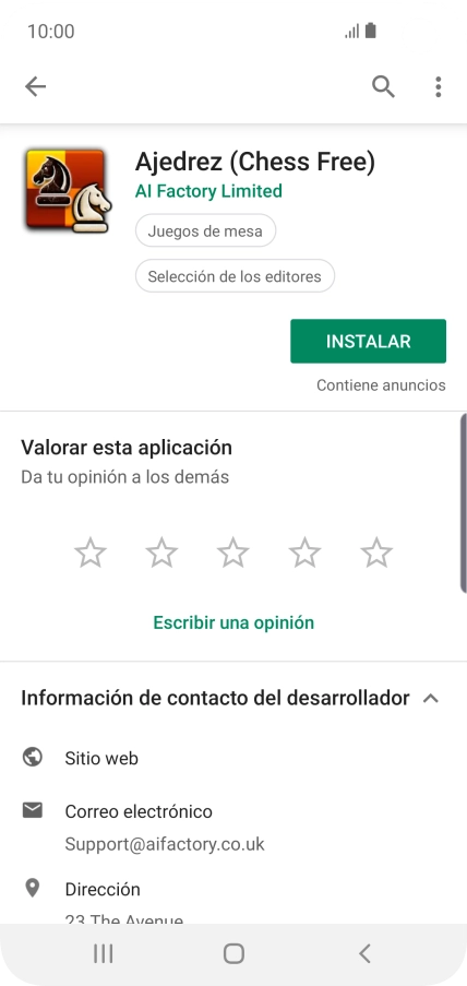 Pulsa la tecla de inicio para terminar y regresar a la pantalla de inicio.
