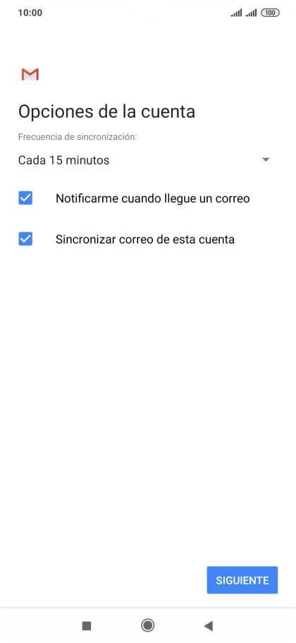 Pulsa la lista desplegable bajo 