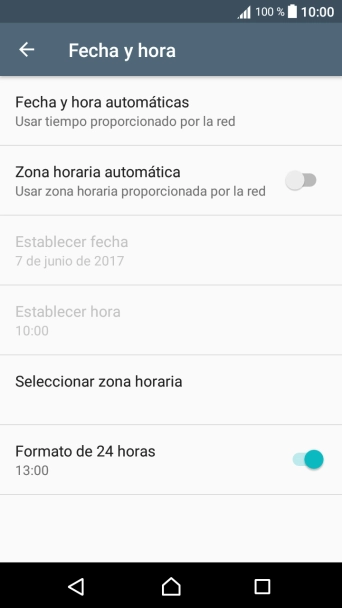 Pulsa el indicador junto a 