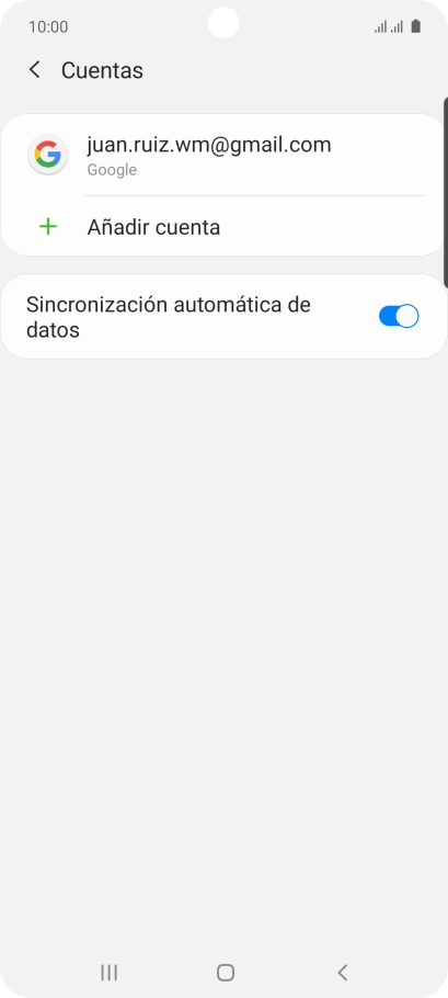 Pulsa la tecla de inicio para terminar y regresar a la pantalla de inicio.