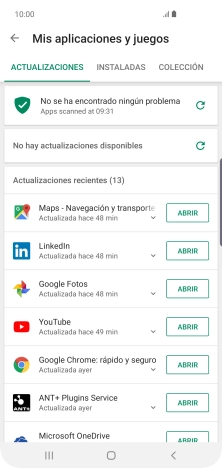 Pulsa INSTALADAS.