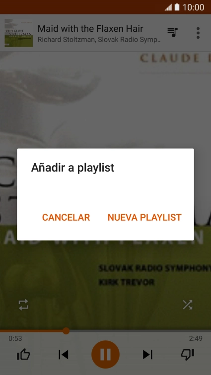 Pulsa NUEVA PLAYLIST.